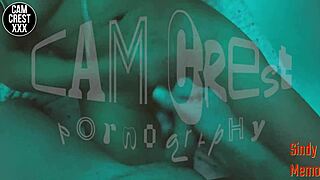 POV shemale sindy memo rides cock teasingly