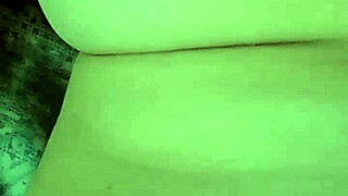 Pornstar's Big Natural Tits Ballooning Out