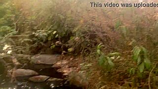 damn those perfect ebony boobs bouncing while village babe gets doggystyle fucked in stream 🌊💦