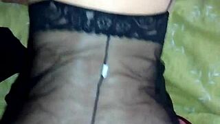 Italian Milf in Sultry Lingerie Teases with Her Curves and Monster Cock Desires