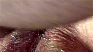 Chubby white girl in dress gets close-up fingered then hardcore pussy pounded huge creampie finish