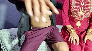 Desi indian wife takes hardcore anal first time doggystyle