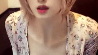 ladyboy and bitch crossdress mutual jerk off