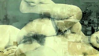 Vintage Retro Erotic Illustration Artwork