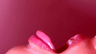 Close-Up Teen Blonde Swallows Monster Cock Cum Creampie Explosion in Wild Bedroom Fuck Fest!