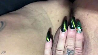 Babe Fingers Pussy Gapes Anal Wide Open