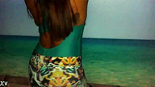 damn these new lycra pants and body hug my curves perfect for some naughty groping and handjob fun