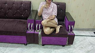 stepbrother seduces stepsister for all night fuck session