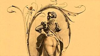 vintage hairy retro art teases erotic secrets