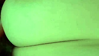 Pornstar's Big Natural Tits Ballooning Out