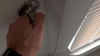 hey stepdad spies on skinny teen stepdaughter riding stepson's cock outdoors