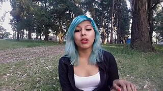 Sexy Chica Fingers Cute Tits And Ass For Explosive Young Orgasm!