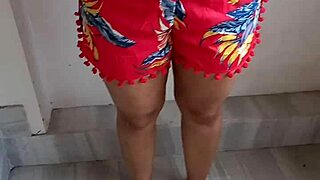 Indian Wife Squeezes Massive Boobs for Verification Clip