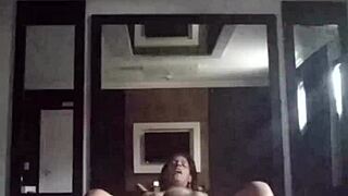 filmed the cuckold call while motel slut devoured my cock