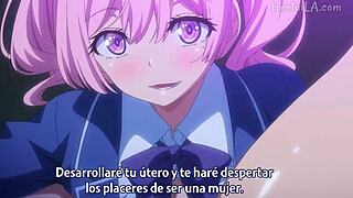 steamy yuri lesbian scenes unfold in hentai part one