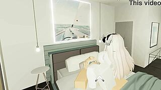 she hops on his cock riding like a pro gamer in condo