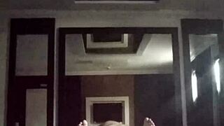 filmed the cuckold call while motel slut devoured my cock