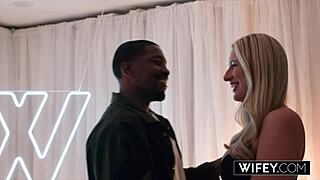 blonde country hotwife craves bbc pounding while hubby watches