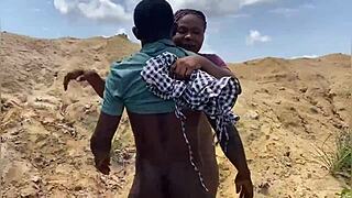 Big Cock Pornstar Fucks European Hottie Rough Near Beach Till Squirting Orgasm