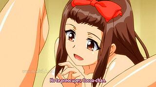 steamy yuri lesbian scenes unfold in hentai part one