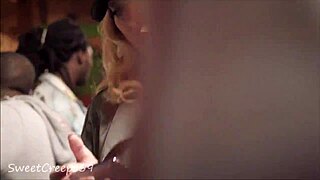 Bubble butt latina in tight leggings gets spied on candidly at concert shaking her juicy ass