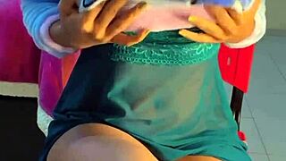 Stepsister moans cumming in mouth