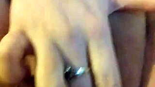 i finger my wet pussy horny to friend's porno close up