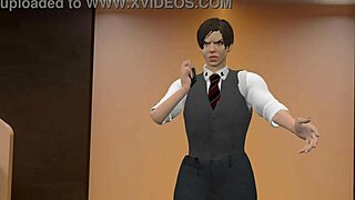 this young trans with big tits hooks up with bisexual crossdresser