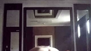 filmed the cuckold call while motel slut devoured my cock