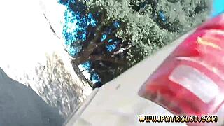 Pale Teen's BBC Blowjob Turns Into Ripped Uniform Fuck