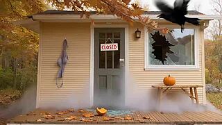 teacher, ride that broomstick on my cock for halloween lesson?