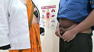 sexy bangladeshi doctor gives steamy handjob to patient in hospital