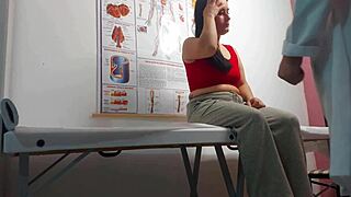 Gynecologist Fingers Tight Asshole Then Bareback Fucks Juicy Patient