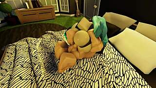 hatsune miku ditches mic for hard fuck on roblox