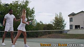 does this small titted teen crave black monster cock blowjob cumshot deep?