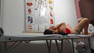 Gynecologist Fingers Tight Asshole Then Bareback Fucks Juicy Patient