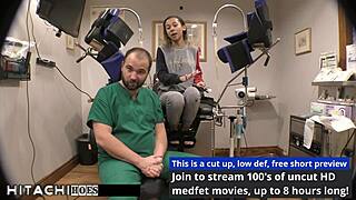 kalani luana squirms through mandatory hitachi orgasm from florida doctor