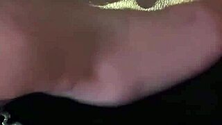 girl strokes her wet pussy in solo play