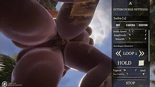 BIG ASS BLACK MILF Indra POUNDS Fat Ziad's TINY DICK Beachside He Craves Her PUSSY