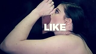 redhead devours cocks at gloryhole with sloppy slurps