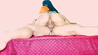 hermanastra drops by hermanastro ends up with creampie pussy full of cum 😍💦