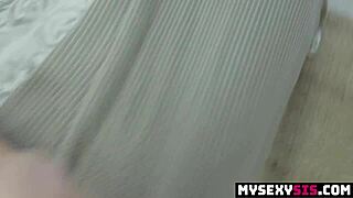 STEPSIS WAKES BRO WITH SLURPY BLOWJOB AND ACCIDENTAL MOUTH CUMSHOT!