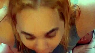 i gag on huge 27cm horse cock travesti blowjob leitada face cum