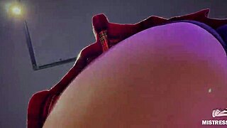 Goddess Mistress Chokes Face With Big Ass In Skirt Stockings!!