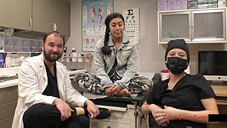 oh man, the doctor's new scrubs get wild with stacy shepard and jasmine rose