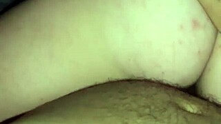 He unloads cum deep inside her wet vagina pulsing with pleasure