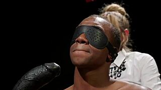 i pound black male slave ass as blonde domme