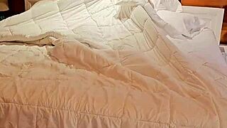 miss raquel's lil red riding ho spits and rides big cock in fishnets 😈👅