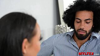 disappointed milf dives into first anal ride on stranger's thick cock