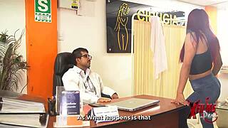 surgeon rams his thick polla deep into redhead's huge tetona tits